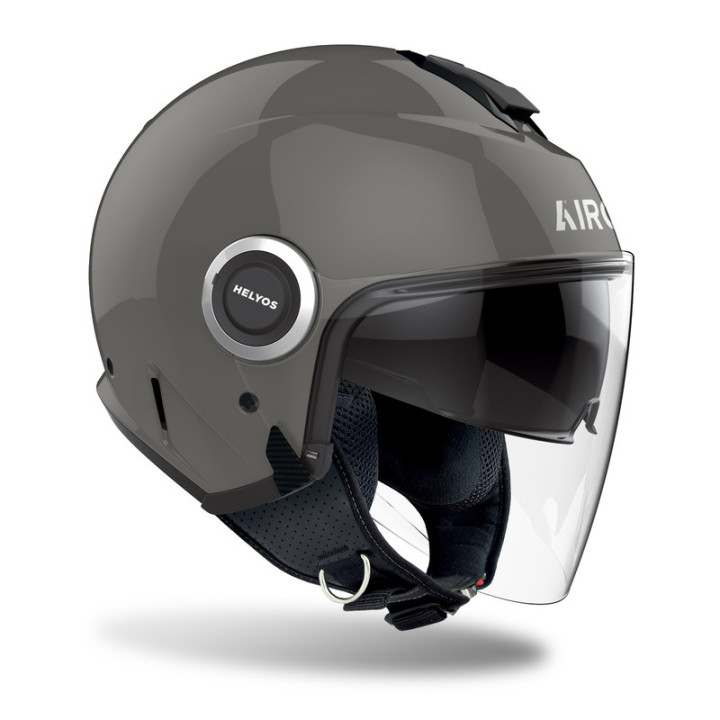 KASK MOTOCYKLOWY AIROH HELYOS COLOR DARK GREY GLOSS