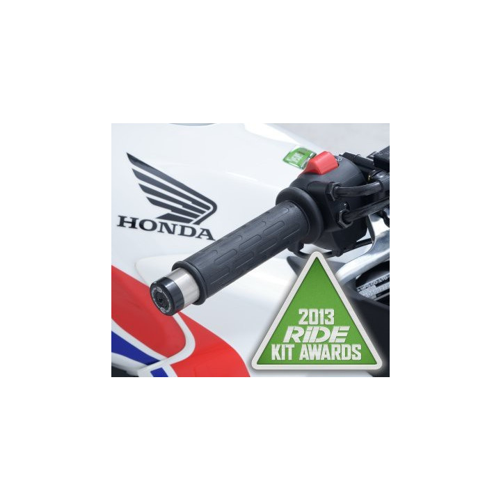 PODGRZEWANE MANETKI RG RACING MOTOCYKLOWE, 22MM CARBON