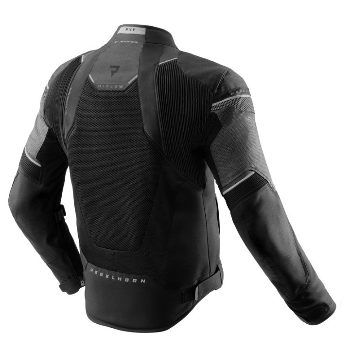 KURTKA MOTOCYKLOWA TEKSTYLNA REBELHORN HIFLOW 5 BLACK