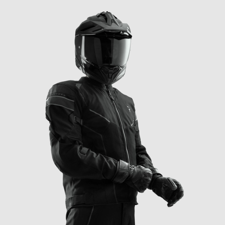 KURTKA MOTOCYKLOWA TEKSTYLNA REBELHORN HIFLOW 5 BLACK