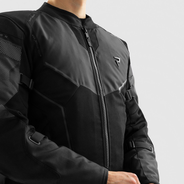 KURTKA MOTOCYKLOWA TEKSTYLNA REBELHORN HIFLOW 5 BLACK