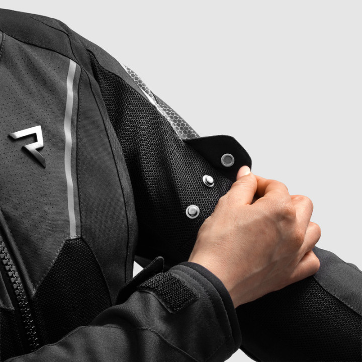 KURTKA MOTOCYKLOWA TEKSTYLNA DAMSKA REBELHORN HIFLOW 5 BLACK