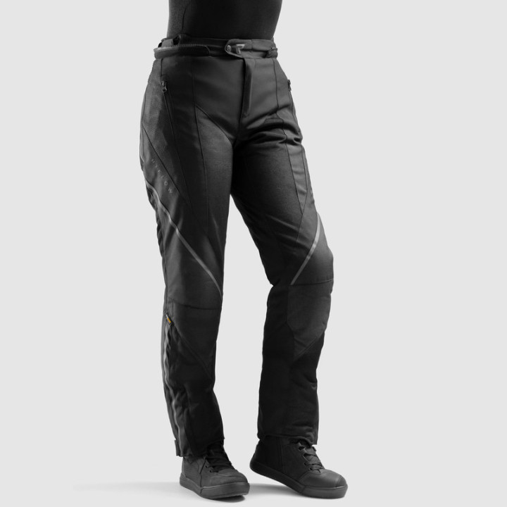 SPODNIE MOTOCYKLOWE TEKSTYLNE DAMSKIE REBELHORN HIFLOW 5 BLACK