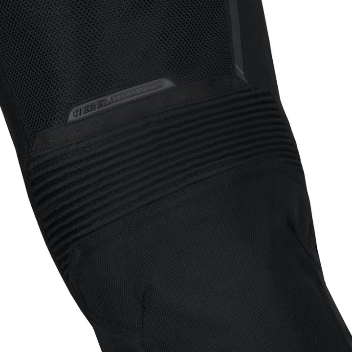 SPODNIE MOTOCYKLOWE TEKSTYLNE REBELHORN HIFLOW 4 BLACK 5XL