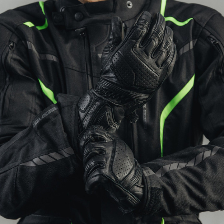 RĘKAWICE MOTOCYKLOWE REBELHORN HIKE 2 BLACK