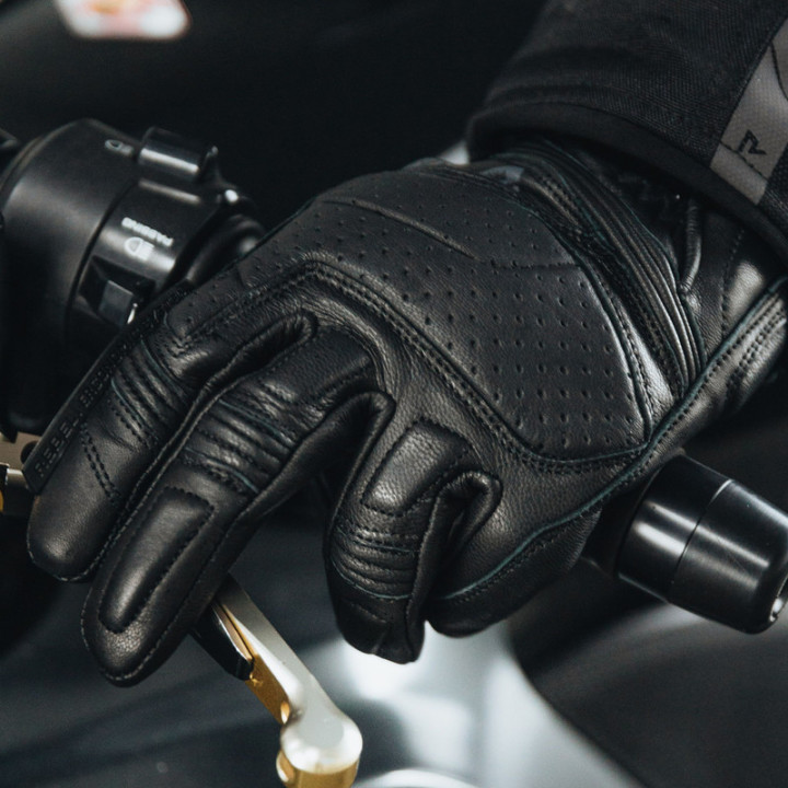 RĘKAWICE MOTOCYKLOWE REBELHORN HIKE 2 BLACK