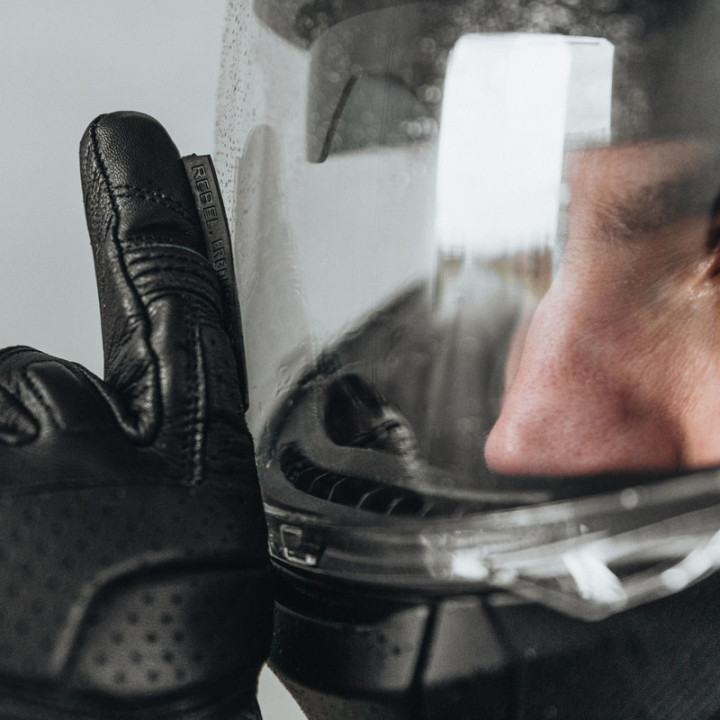 RĘKAWICE MOTOCYKLOWE REBELHORN HIKE 2 BLACK