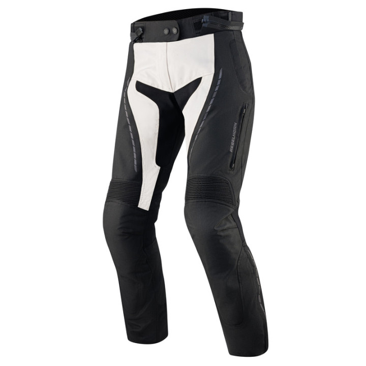 SPODNIE MOTOCYKLOWE TEKSTYLNE DAMSKIE REBELHORN HIKER 3 BLACK GREY WM