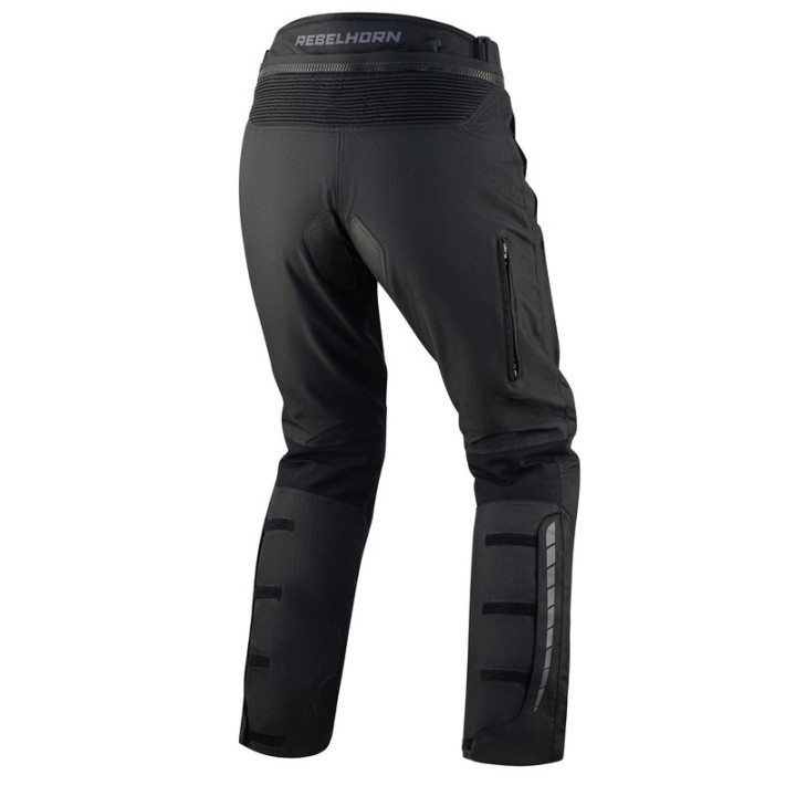 SPODNIE MOTOCYKLOWE TEKSTYLNE DAMSKIE REBELHORN HIKER 3 BLACK GREY WXS