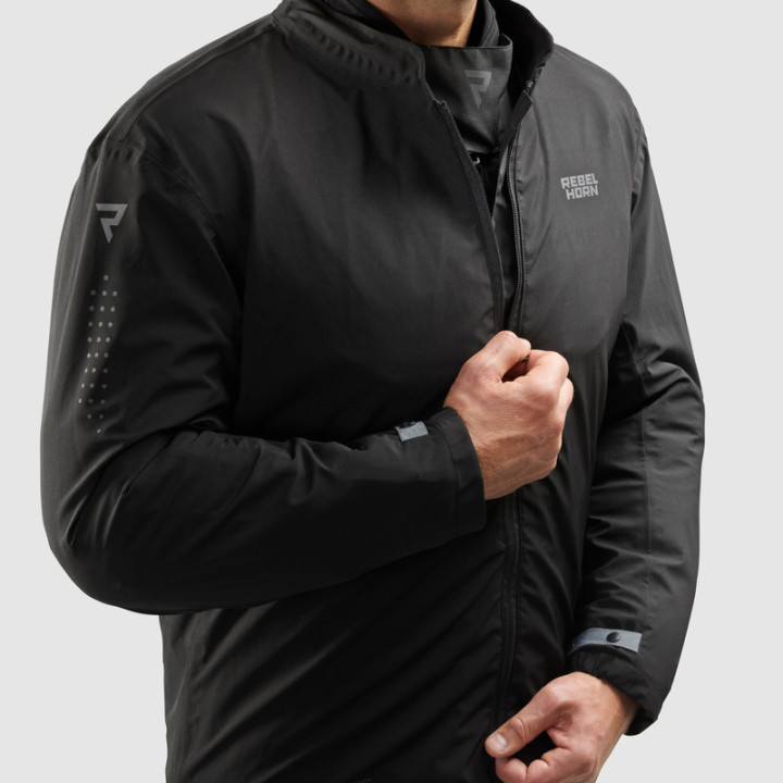 KURTKA MOTOCYKLOWA TEKSTYLNA REBELHORN HIKER 4 BLACK