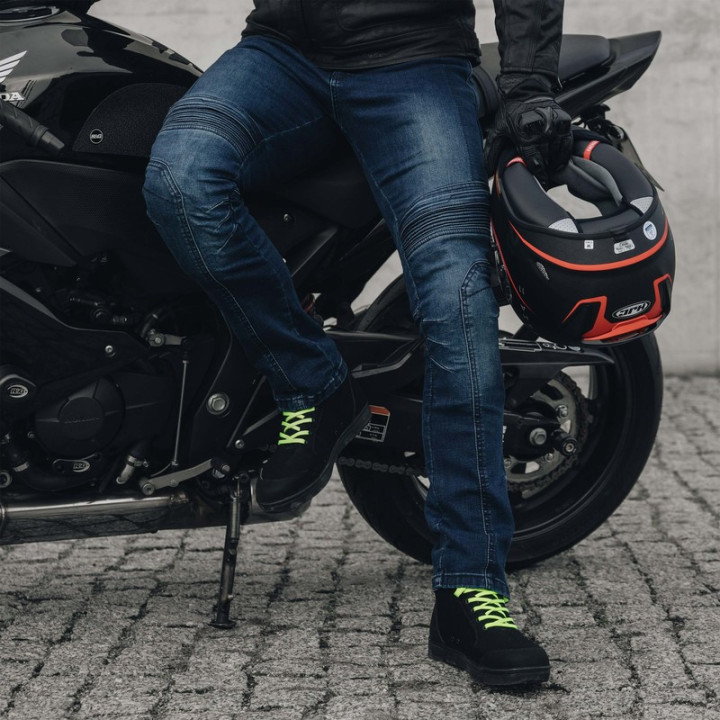 JEANSY MOTOCYKLOWE OZONE HORNET 2 BLUE