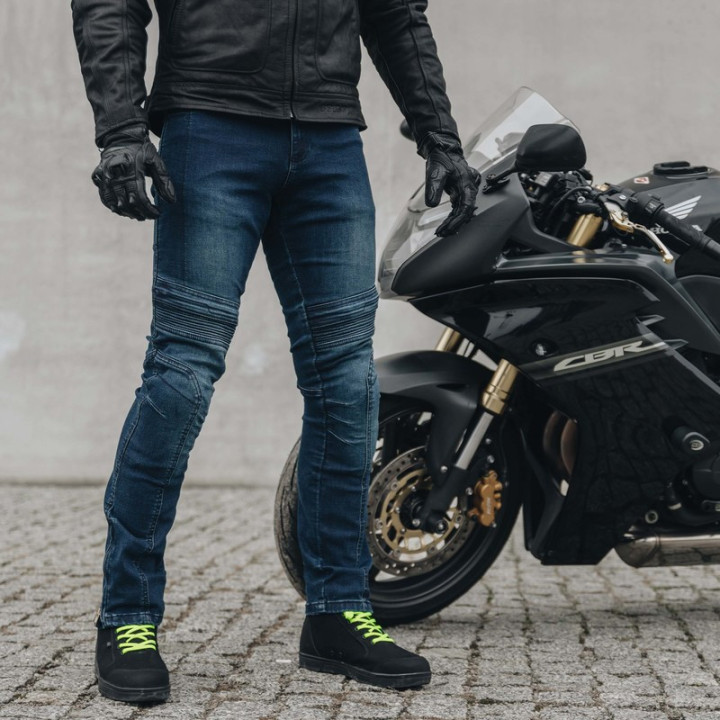 JEANSY MOTOCYKLOWE OZONE HORNET 2 BLUE