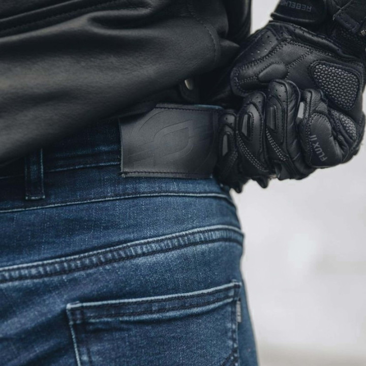 JEANSY MOTOCYKLOWE OZONE HORNET 2 WASHED BLUE