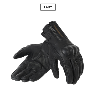 RĘKAWICE MOTOCYKLOWE DAMSKIE REBELHORN HUNTER BLACK WS