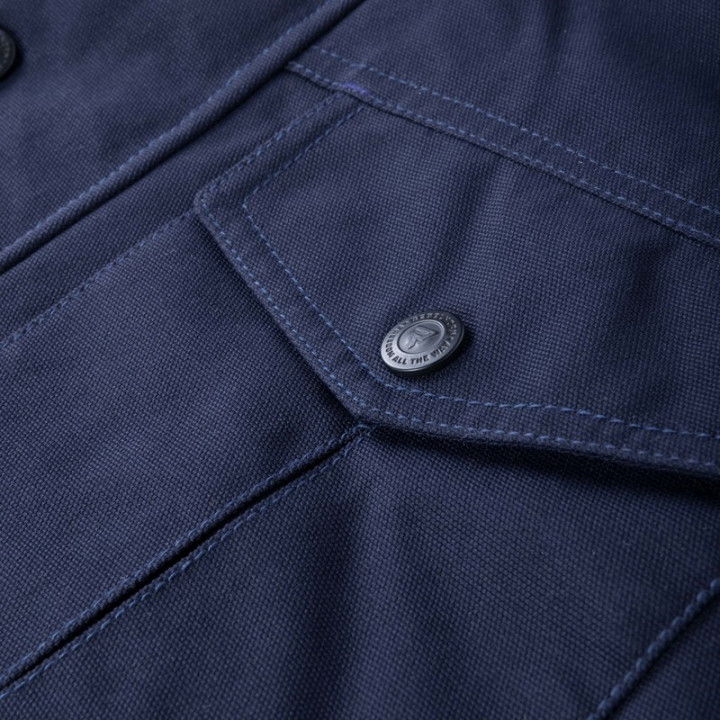 KURTKA MOTOCYKLOWA TEKSTYLNA REBELHORN HUNTER NAVY BLUE