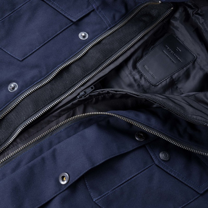 KURTKA MOTOCYKLOWA TEKSTYLNA REBELHORN HUNTER NAVY BLUE