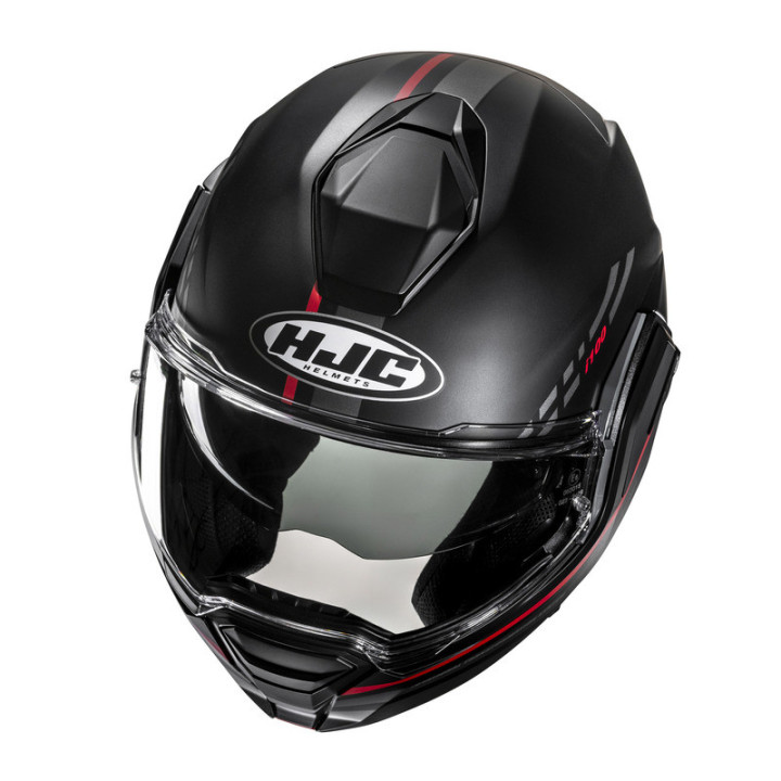 KASK MOTOCYKLOWY HJC I100 SYSMA BLACK RED