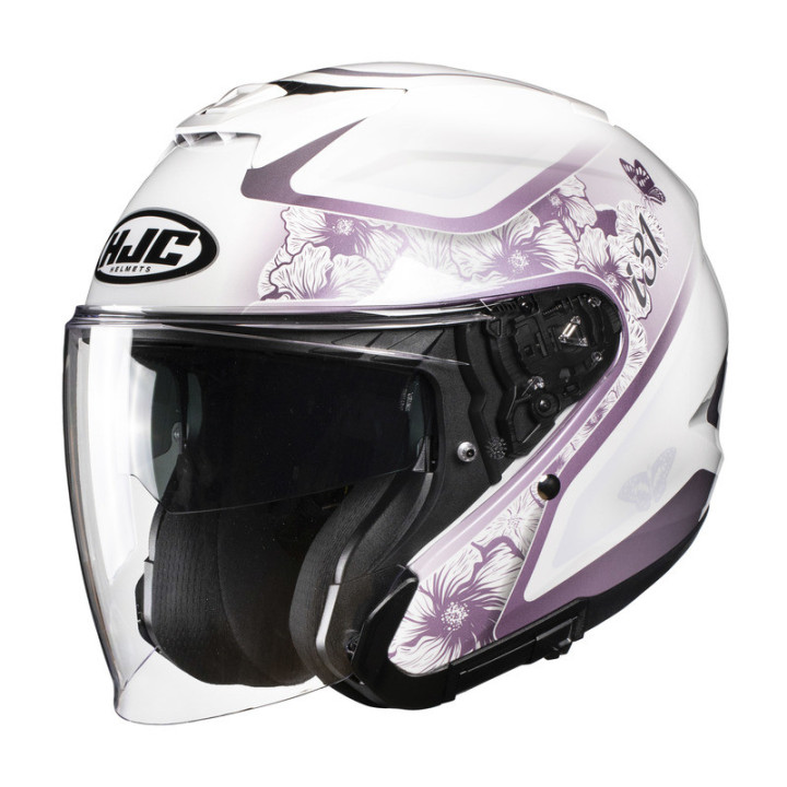 KASK MOTOCYKLOWY HJC I31 IONA WHITE PINK