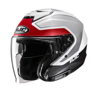 KASK MOTOCYKLOWY HJC I31 TEVIS GREY RED