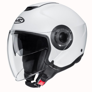 KASK MOTOCYKLOWY HJC I40N SOLID PEARL WHITE