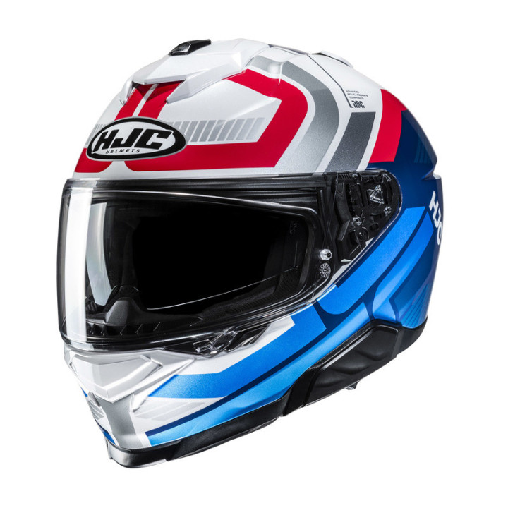 KASK MOTOCYKLOWY HJC I71 VIZ BLUE RED