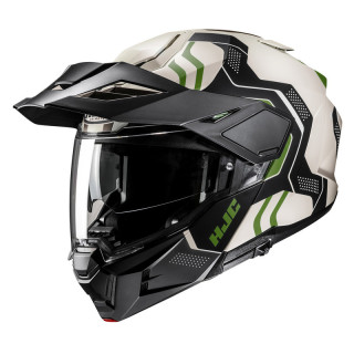 KASK MOTOCYKLOWY HJC I80 VELLY BLACK WHITE