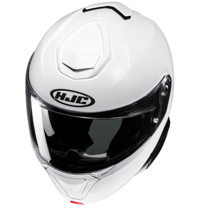KASK MOTOCYKLOWY HJC I91 SOLID PEARL WHITE