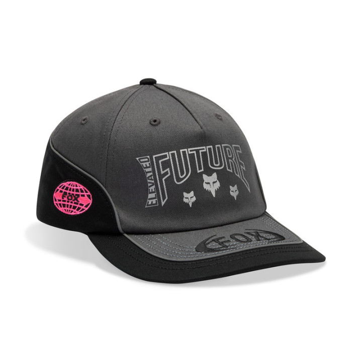 CZAPKA Z DASZKIEM FOX IMAGE COSMO ADJUSTABLE BLACK OS