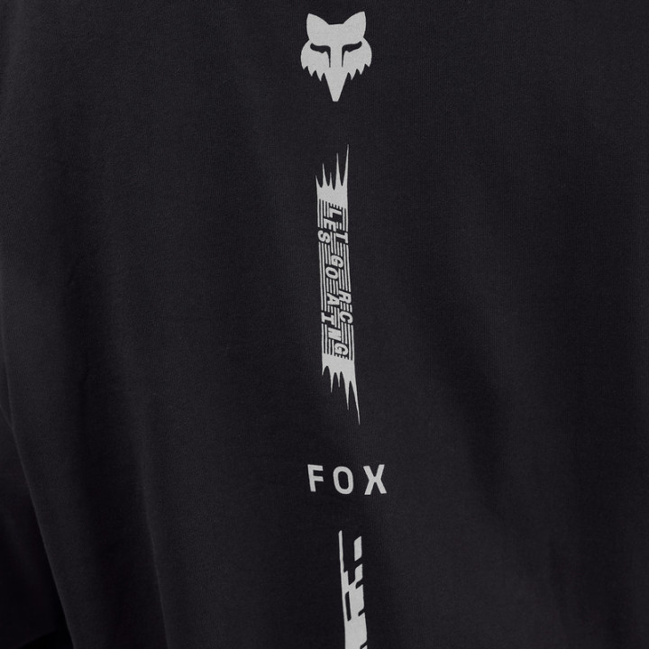 BLUZA FOX IMAGE COSMO OVERSIZED FLEECE CREW BLACK