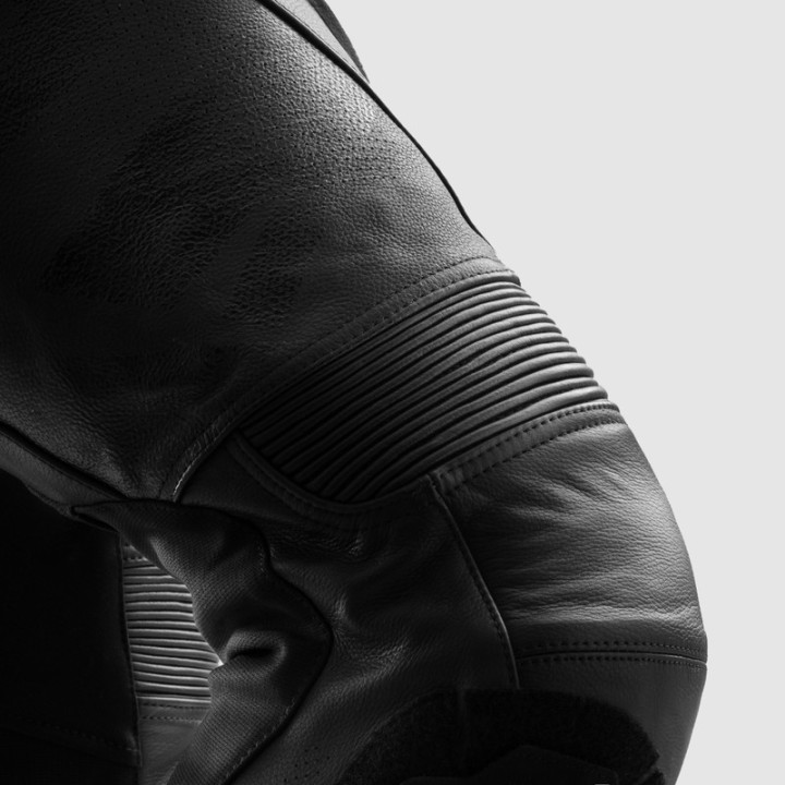 SPODNIE MOTOCYKLOWE SKÓRZANE REBELHORN INFERNO BLACK