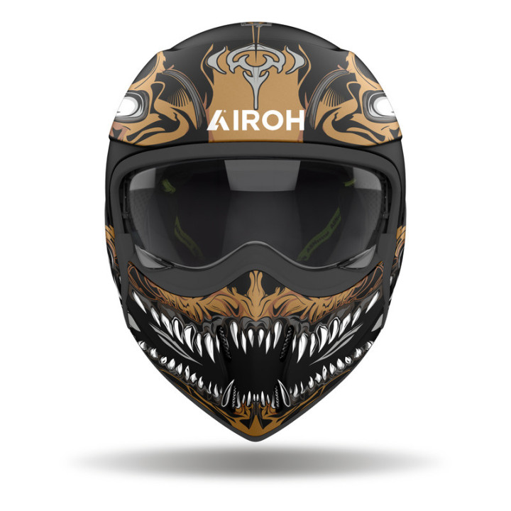 KASK MOTOCYKLOWY AIROH J110 ONI GLOSS XL