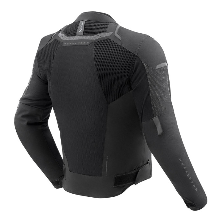 KURTKA MOTOCYKLOWA TEKSTYLNA REBELHORN JAX BLACK