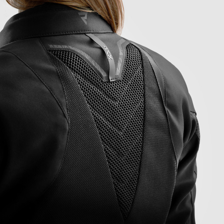 KURTKA MOTOCYKLOWA TEKSTYLNA DAMSKA REBELHORN JAX BLACK