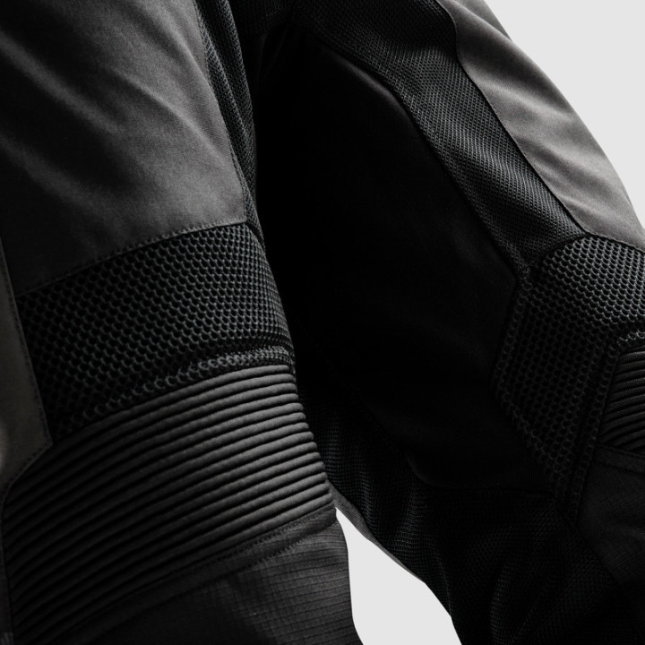 SPODNIE MOTOCYKLOWE TEKSTYLNE REBELHORN JAX BLACK
