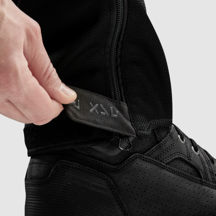 SPODNIE MOTOCYKLOWE TEKSTYLNE REBELHORN JAX BLACK
