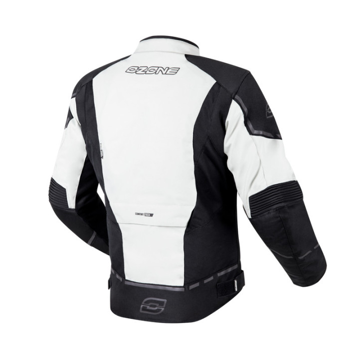KURTKA MOTOCYKLOWA TEKSTYLNA OZONE JET 2 BLACK XS