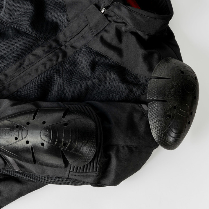 KURTKA MOTOCYKLOWA TEKSTYLNA OZONE JET 2 BLACK XS