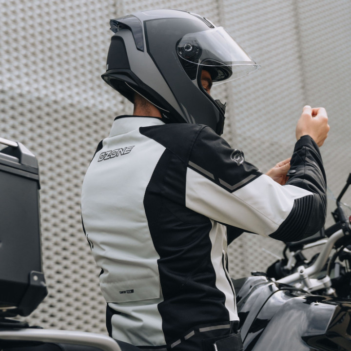 KURTKA MOTOCYKLOWA TEKSTYLNA OZONE JET 2 BLACK XS