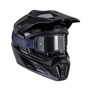 KASK MOTOCYKLOWY Z GOGLAMI LEATT KIT ADV 8.5 STEALTH