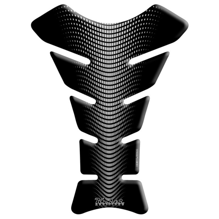 NAKLEJKA NA BAK TANKPAD KEITI WAVE SILVER