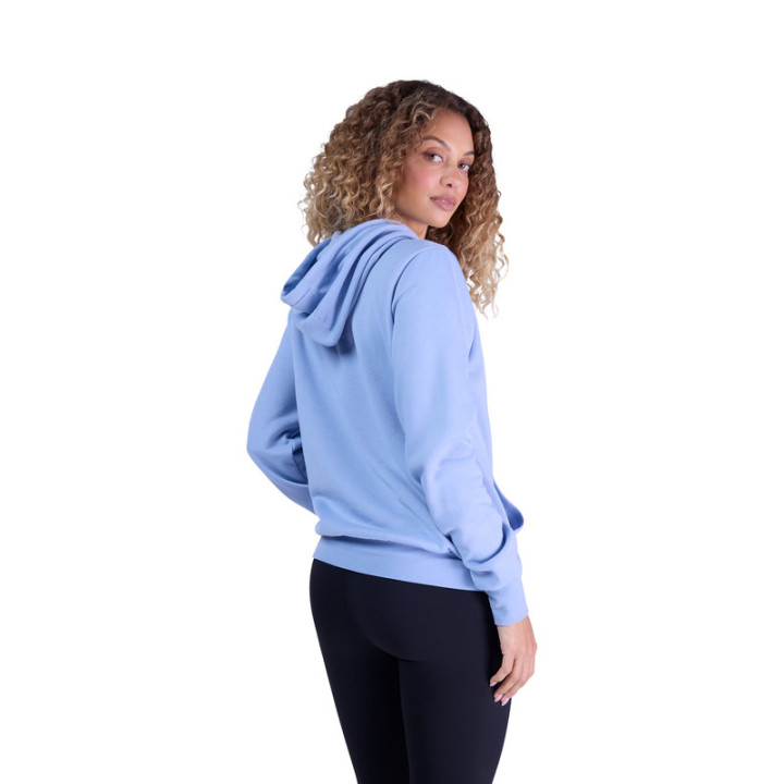 BLUZA Z KAPTUREM FOX LADY ABSOLUTE PO FLEECE LIGHT SLATE