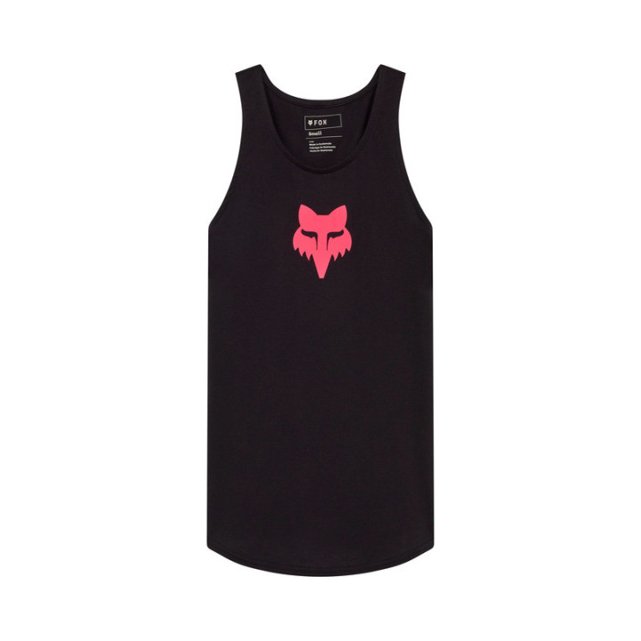KOSZULKA BEZ RĘKAWÓW FOX LADY HEAD TANK BLACK/PINK