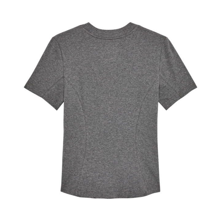 T-SHIRT FOX LADY MOTO-X FITTED HEATHER GRAPHITE