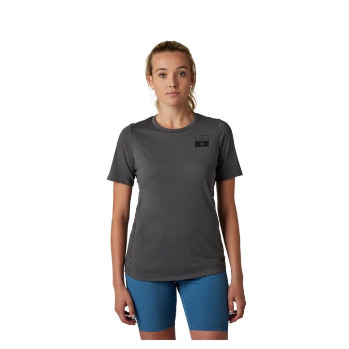 KOSZULKA ROWEROWA FOX LADY RANGER FRACT PEWTER S