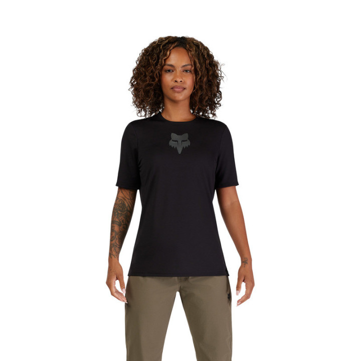 KOSZULKA ROWEROWA FOX LADY RANGER HEAD BLACK