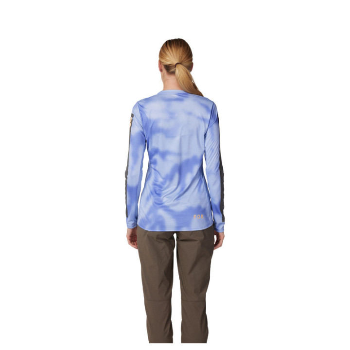 KOSZULKA ROWEROWA Z DŁUGIM RĘKAWEM FOX LADY RANGER TAUNT TULIP S