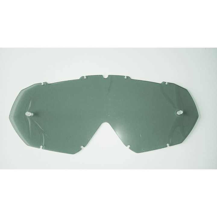 SZYBA DO GOGLI IMX MUD DARK SMOKE, ANTI-FOG, ANTI-SCRATCH, Z PINAMI TEAR-OFF