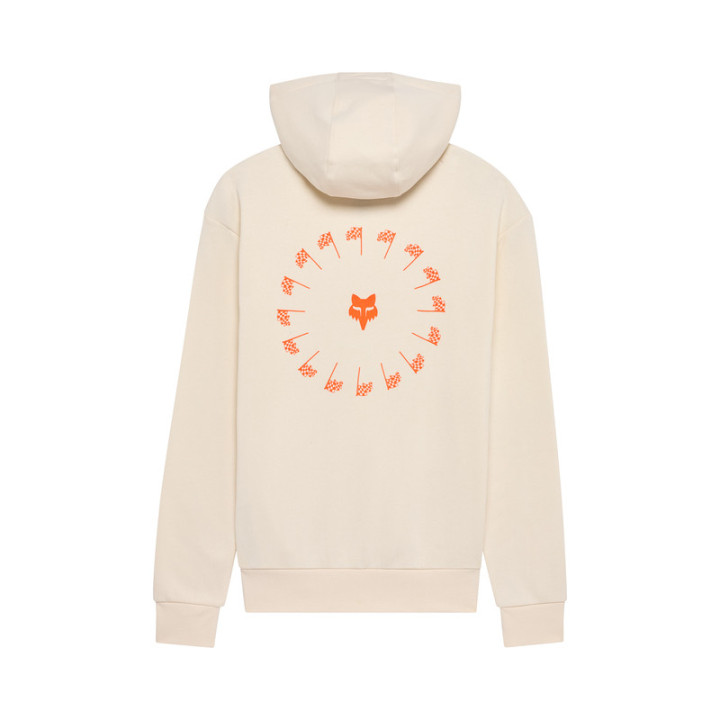 BLUZA Z KAPTUREM FOX LADY WINNERS CIRCLE FLEECE PO OFF WHITE