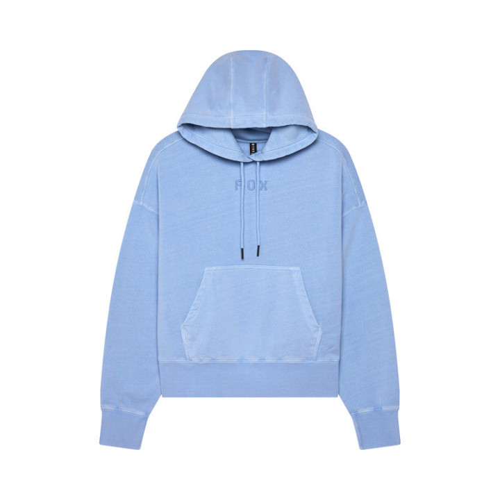BLUZA Z KAPTUREM FOX LADY WORDMARK OVERSIZED CASHMERE BLUE XS