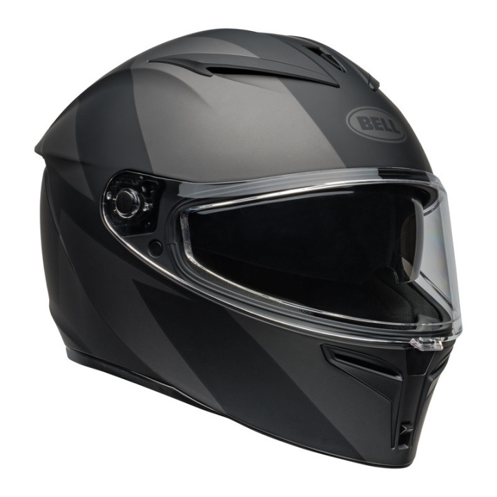 KASK MOTOCYKLOWY BELL LITHIUM ECE6 SHEAR MATTE BLACK METALLIC BLACK S